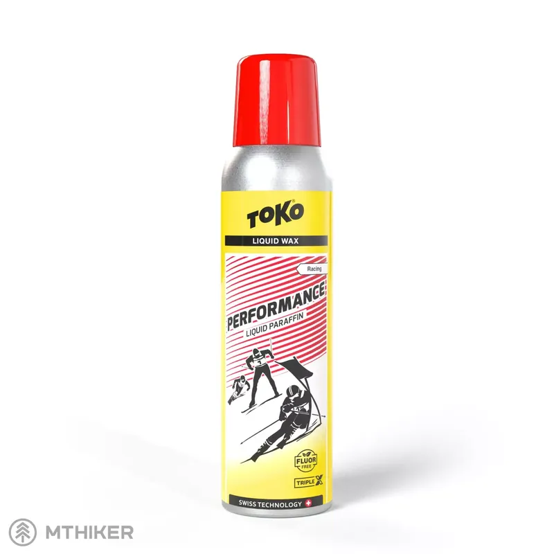 TOKO TripleX Performance tekutý vosk, 125 ml, červená Přímo Od Výrobce