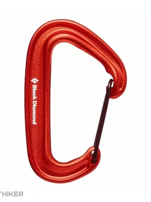 Dokud Zásoby Vydrží Black Diamond MINIWIRE karabina, červená