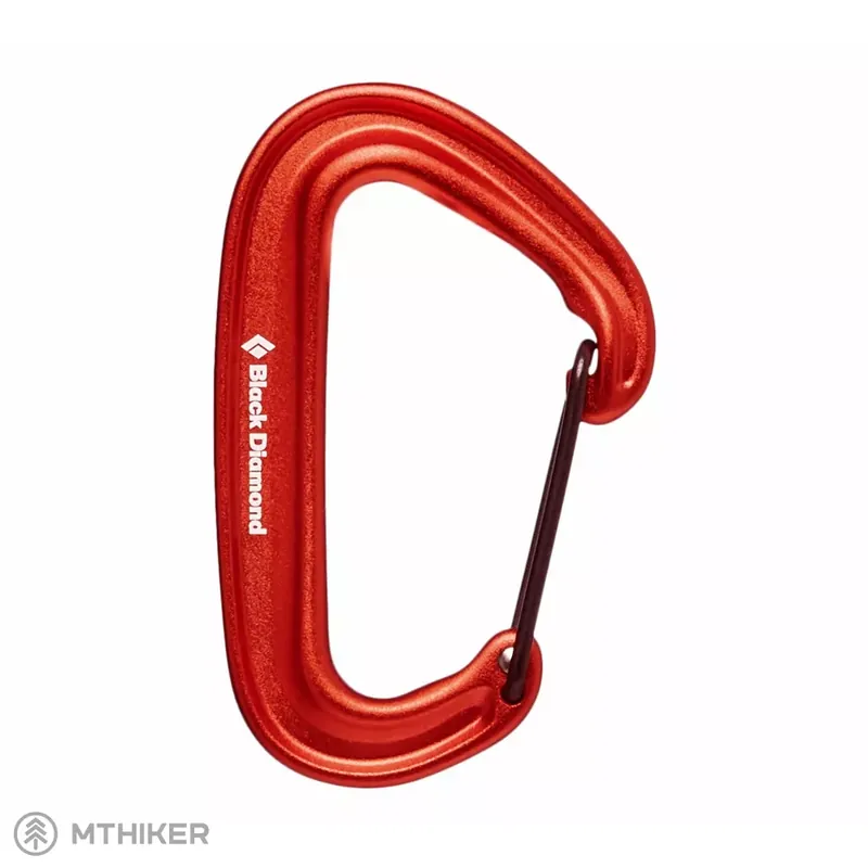 Dokud Zásoby Vydrží Black Diamond MINIWIRE karabina, červená