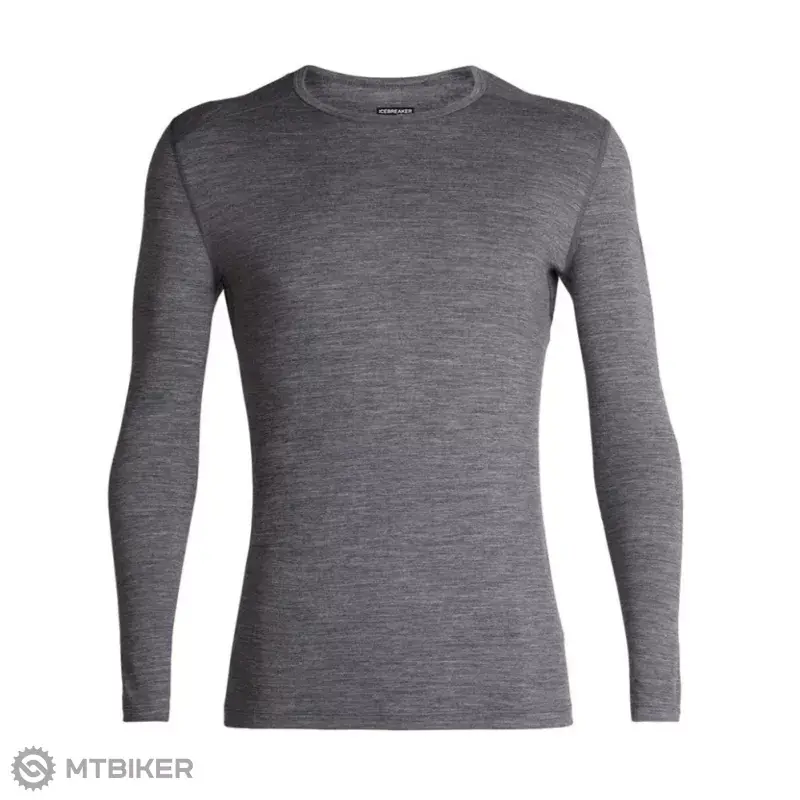 Autentický icebreaker M 200 OASIS tričko, gritstone heather
