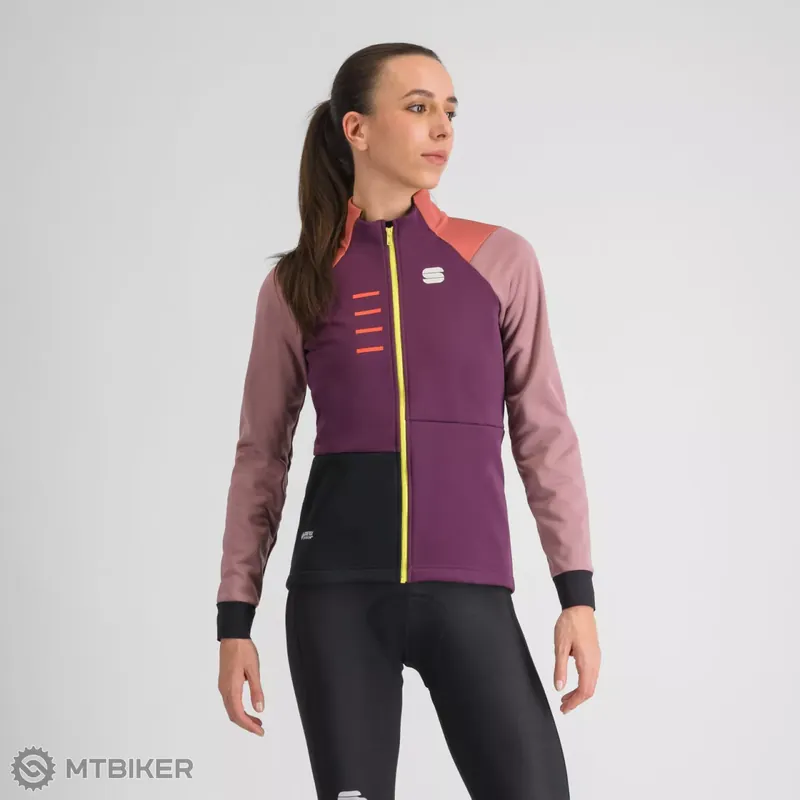 Sportful TEMPO dámská bunda, bordeaux mauve dusty red Omezená Nabídka