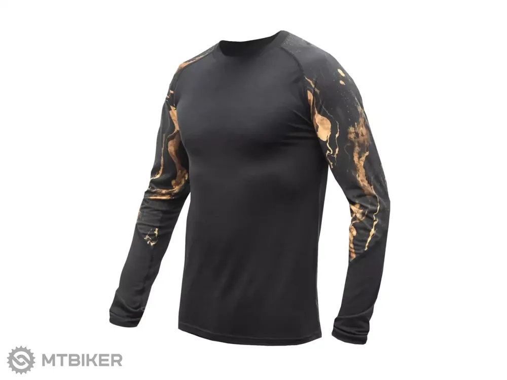 Sensor MERINO IMPRESS triko, černá Cenově Výhodný