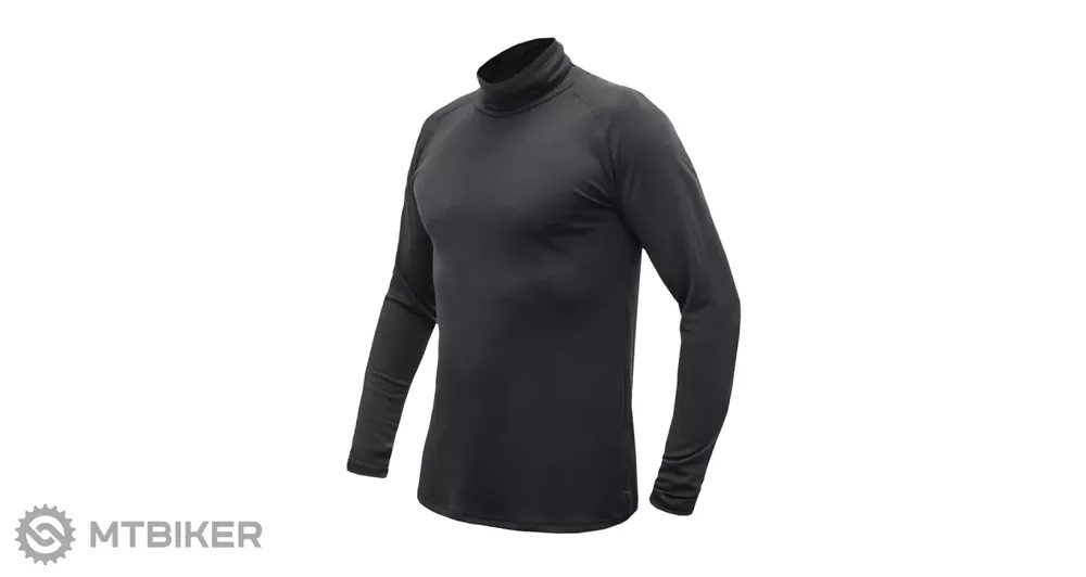 Pouze Dnes Sensor MERINO BLEND pánské tričko, černá