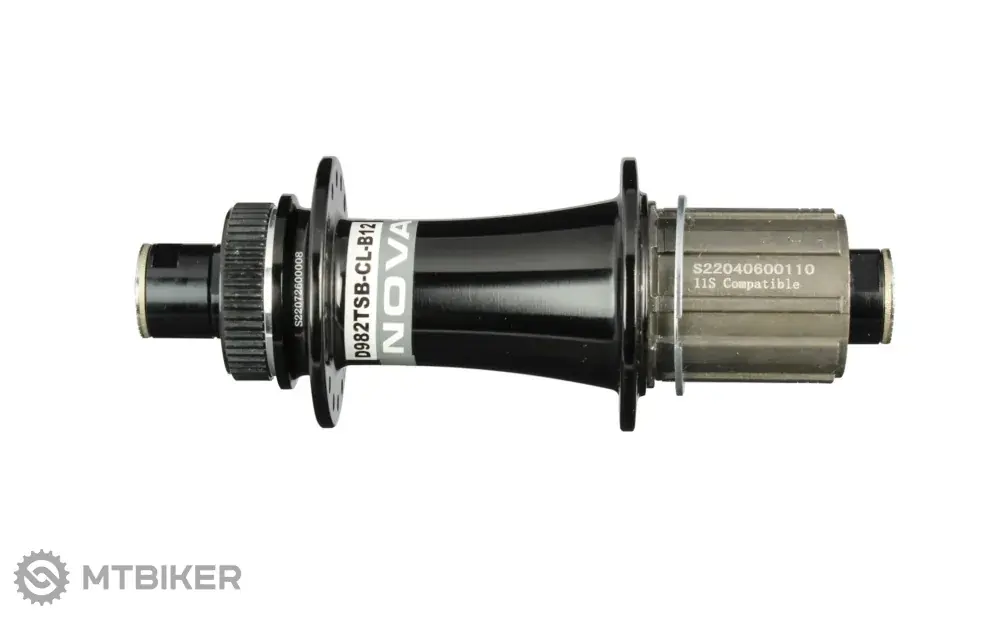 Bezpečná Platba Novatec D982TSB-CL-B12-11S zadní náboj, 32 děr, 12x148 mm, CL, Shimano HG, OEM