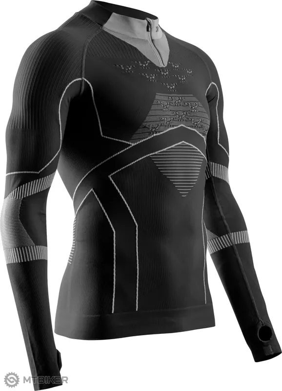 X-BIONIC Energy Accumulator Light 1/2 Zip tričko, x black/light grey Nejlepší Cena