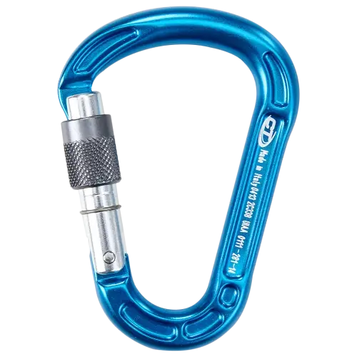 Značkový Climbing Technology karabina CONCEPT HMS SG blue