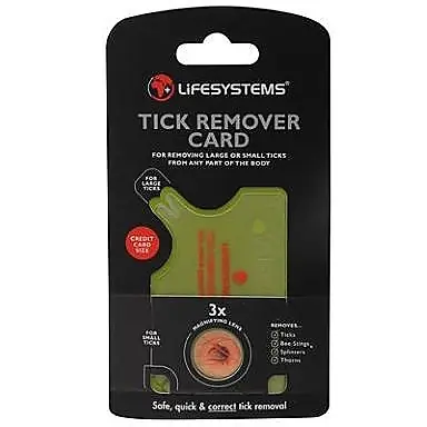 Lifesystems karta Tick Remover Card na klíšťata Sezónní Sleva