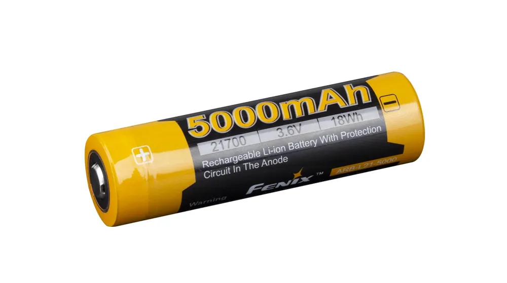 Fenix 21700 5000 mAh (Li-Ion) Levný