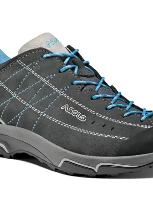 Asolo dámské boty Nucleon GV ML - graphite/silver/cyan blue Zlevněný