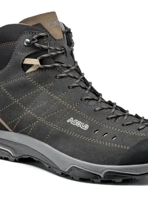 Top Prodej Asolo pánské boty Nucleon Mid GV MM - graphite/brown