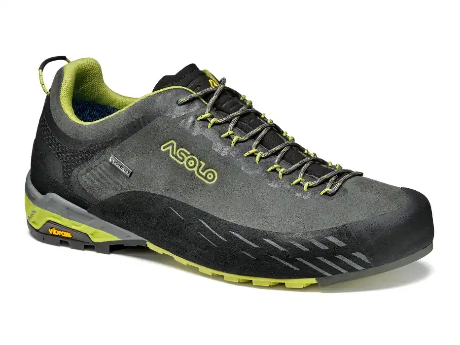 Levný Asolo pánské boty Eldo Lth GV MM - graph/green oasis