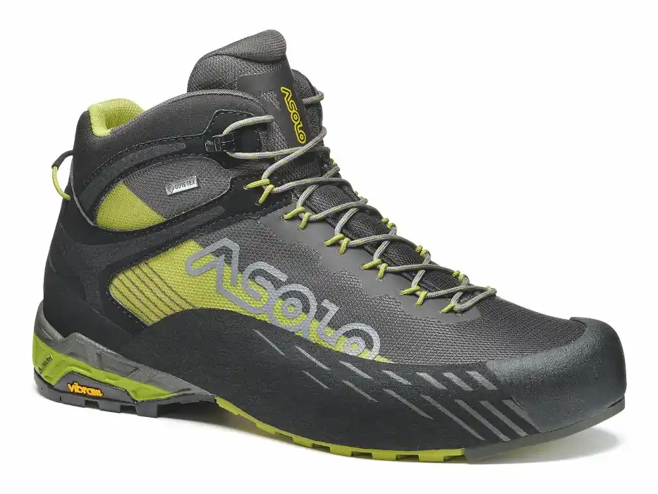 Asolo pánské boty Eldo Mid GV MM - green oasis/smk grey Rychlé Dodání