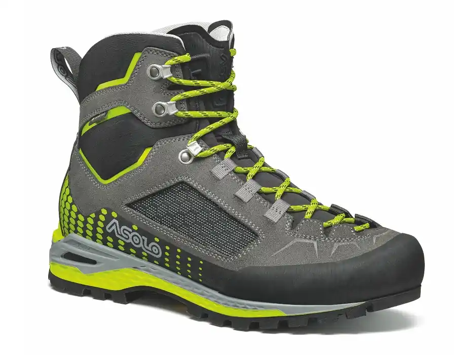 Zlevněný Asolo pánské boty Freney EVO GV MM - graphite/green lime