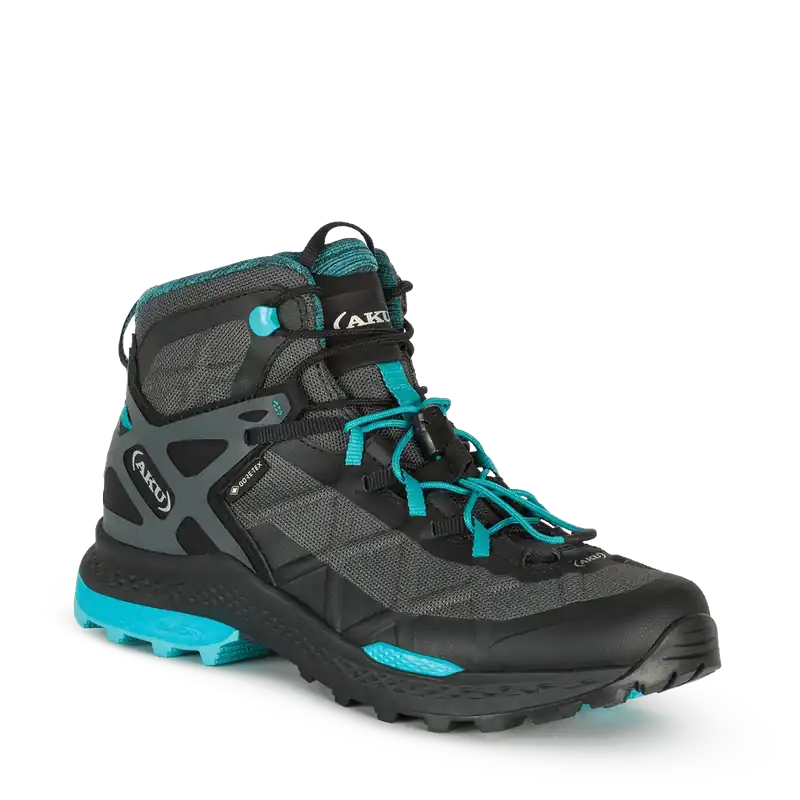 Sezónní Sleva Aku boty Rocket MID GTX WS Black-Turquoise