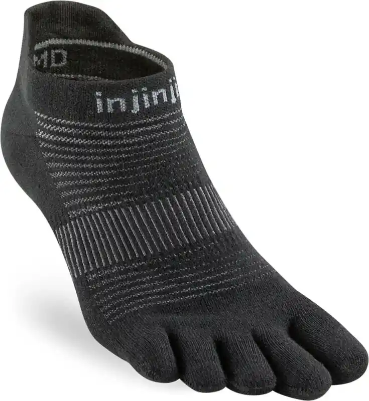Injinji RUN Lightweight No-Show BLACK Nejprodávanější