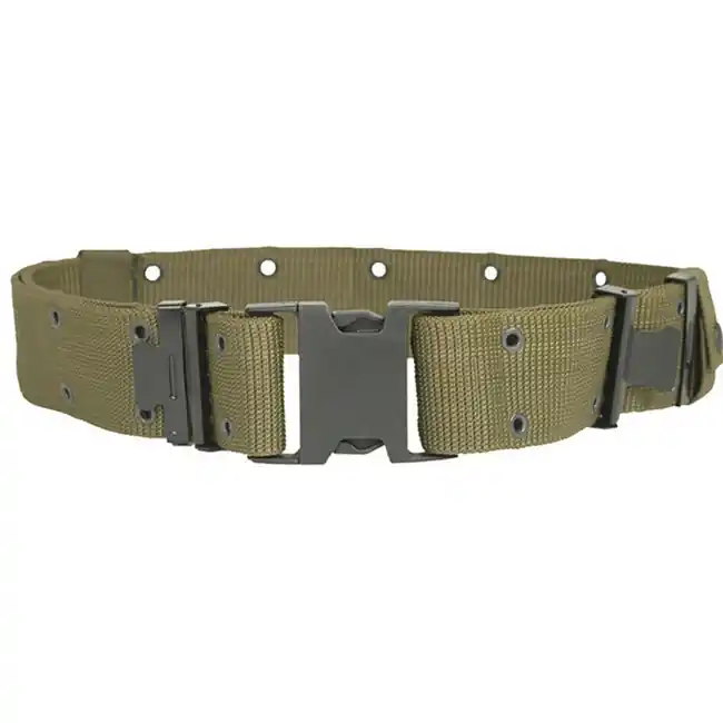 Mil-Tec rigid US LC2 Pásek hrubý olivový, 5.5cm Nová Kolekce