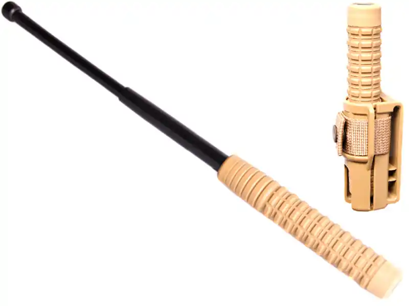 Tel. obušek ESP 18 "45cm, kalený, černý, písková rukojeť Nová Kolekce