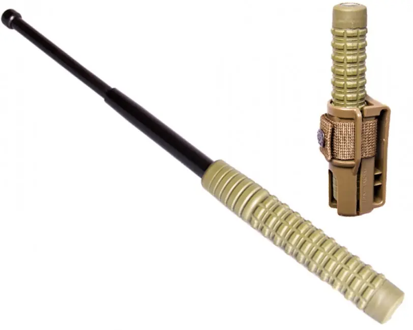 Akční Nabídka Tel. obušek ESP 21 "53cm, kalený, černý, khaki rukojeť