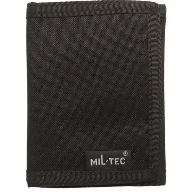 Mil-Tec peněženka černá na suchý zip Rychlé Dodání