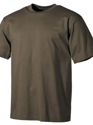 Značkový MFH tričko olivové klasické, 160g/m²