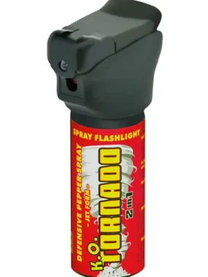 Pepřový sprej se světlem, kaser, tornado 50ml Víkendová Akce