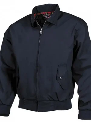 Vrácení Zdarma Pro Company Harrington bunda anglického stylu modrá