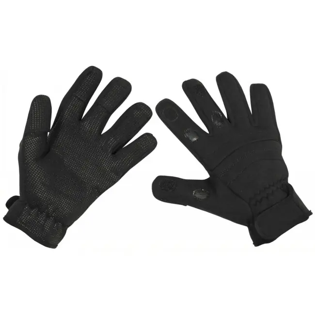 Novinka MFH Neoprénové rukavice Combat černé