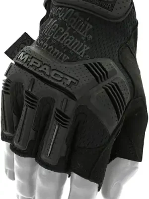 Mechanix M-Pact rukavice protinárazové černé bez prstů Must-Have
