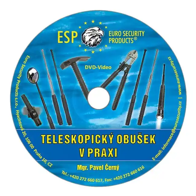 Zlevněný Výcvikové DVD pro teleskopický obušek v praxi