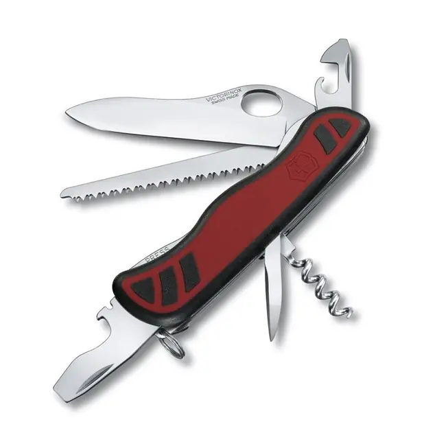 Nejprodávanější Victorinox kapesní nůž červeno-černý 111mm Forester VX