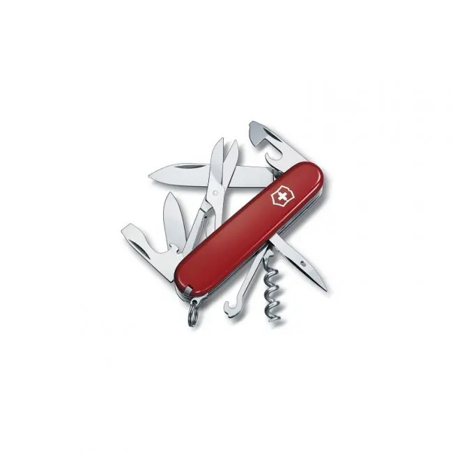 Victorinox kapesní nůž červený 91mm Climber Levný