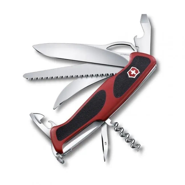 Victorinox kapesní nůž červeno-černý 130mm RangerGrip 57 Sleva