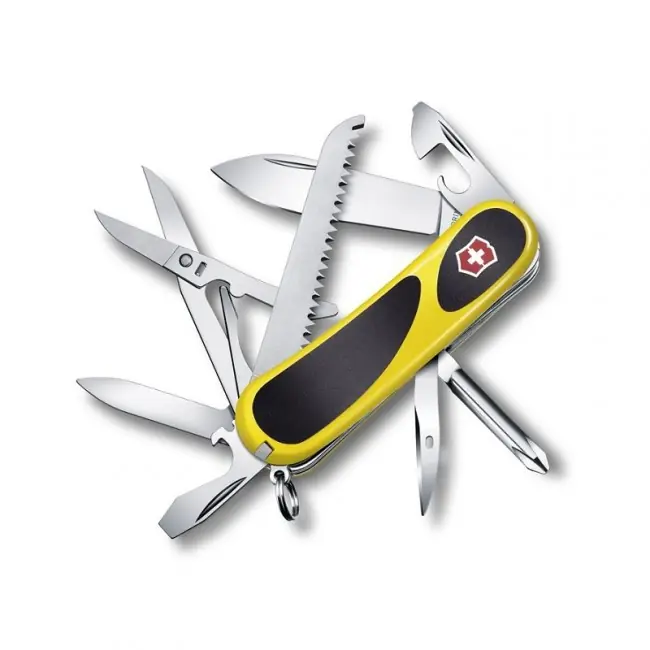 Victorinox kapesní nůž žluto-černý 85mm EvoGrip 18 Odeslání Ihned