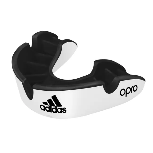 Oblíbený Adidas chránič zubů Opro Gen4 Silver, bílo černý