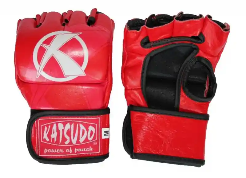 Katsudo MMA rukavice Challenge, červené Originální