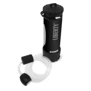 Lifesaver filtrační a čistící láhev na vodu, 400ml, černá Značkový