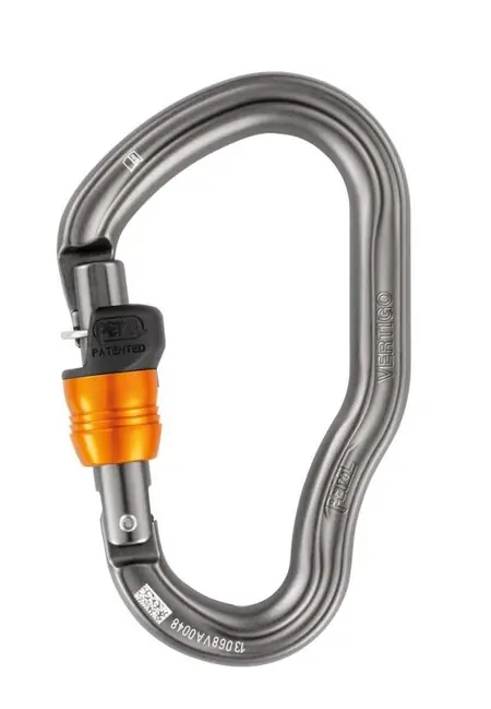 Petzl VERTIGO WIRE-LOCK karabina Finální Výprodej
