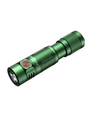 Dobíjecí Mini baterka Fenix E05R - zelená Nízká Cena