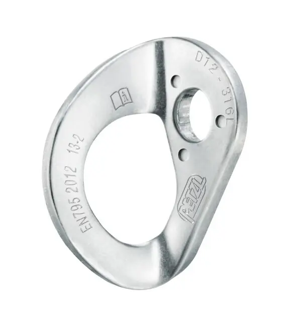 Petzl COEUR STAINLESS 12 mm nerezová plaketa Výprodej