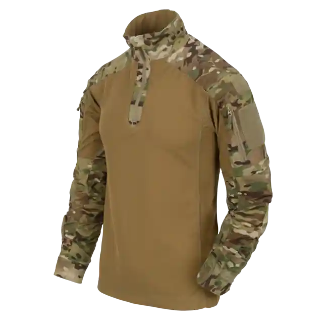 Poslední Šance Helikon-Tex MCDU Combat Shirt - Nyco Ripstop taktický nátělník, multicam/coyote