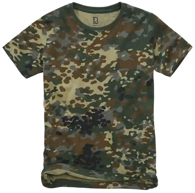 Brandit dětské tričko s krátkým rukávem, flecktarn Ověřený