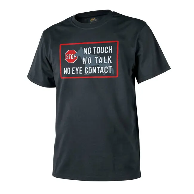 Helikon-Tex K9 - NO TOUCH krátké triko, černá Koupit Online