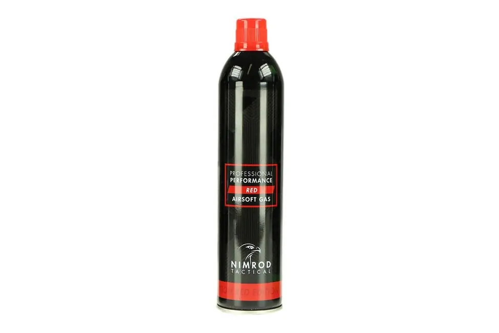 Nimrod airsoftový hnací plyn Professional Performance Red Gas 500 ml Cenový Hit