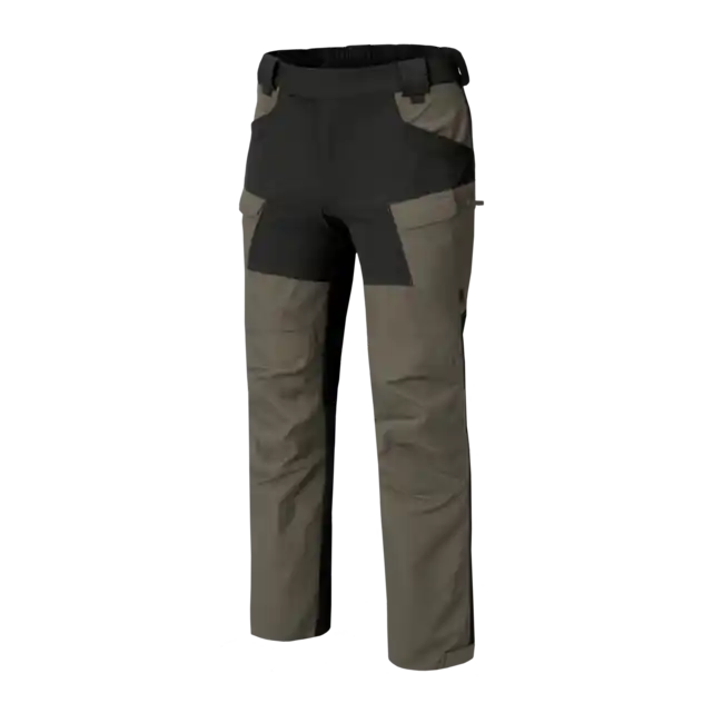 Helikon-Tex Hybrid Outback kalhoty - DuraCanvas, taiga green/černá Ověřený