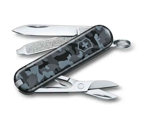 Victorinox kapesní nůž maskáčový 58mm Classic navy camo Akční Nabídka