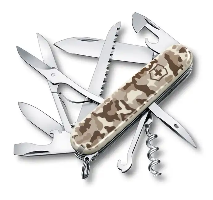 Victorinox kapesní nůž maskáčový 91mm Huntsman desert camo Poslední Šance