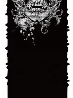 Značkový WARAGOD Värme multifunkční šátek Ornament Skull