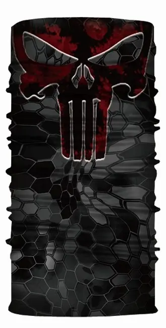 Omezená Nabídka WARAGOD Värme multifunkční šátek Bloody Punisher Skull