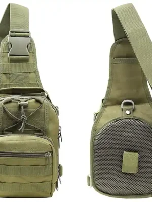 WARAGOD Soldat assault S crossbody taška, olivová Expresní Doručení