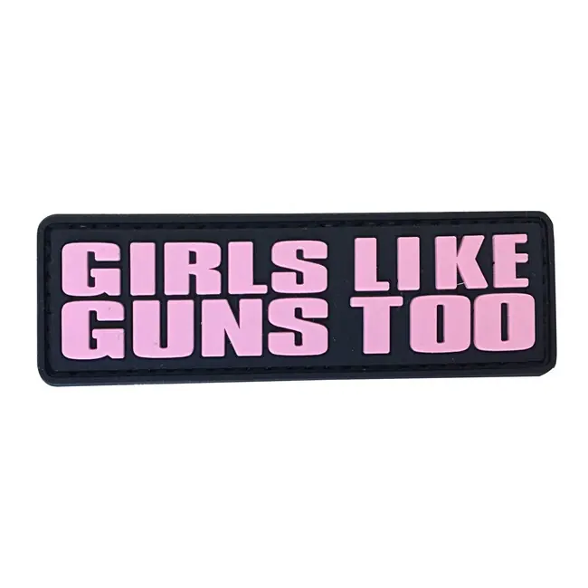 Hit Sezóny WARAGOD Girls like guns PVC nášivka